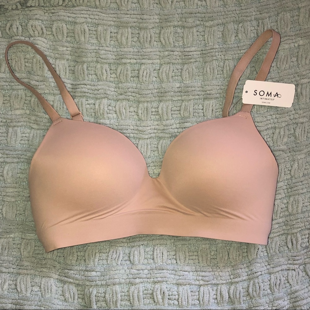 NWT Soma Enbliss Wireless, 34B, color warm amber